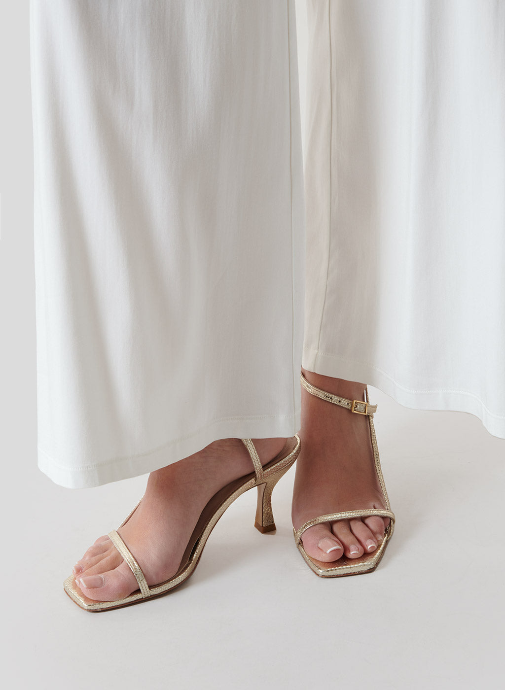 Sandales Sublim Cuir light Gold - Jeanne Vouland