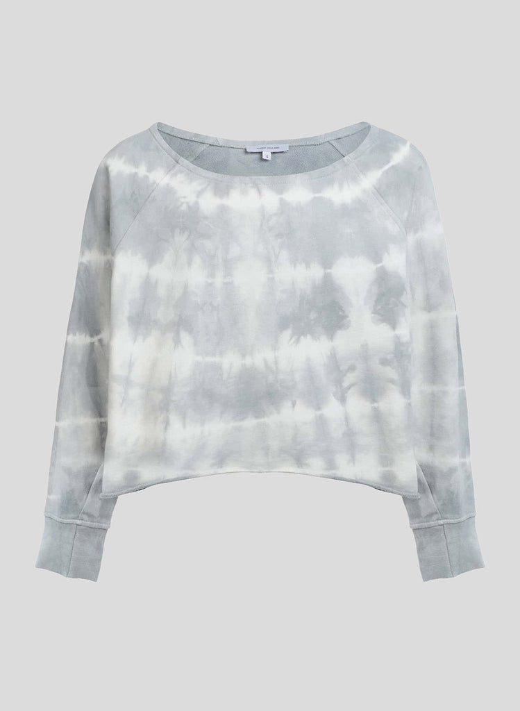 Sweatshirt Faly Coton Tie and Dye Gris - Jeanne Vouland